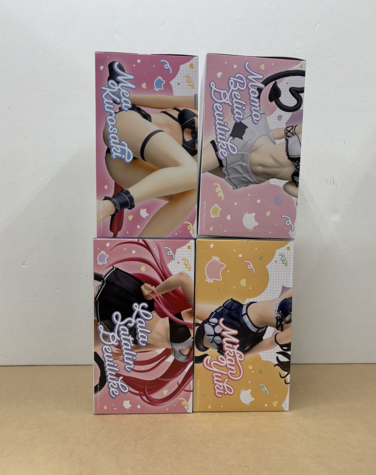 To LOVEる - とらぶる - ダークネス にゃーるずこれくしょん 4体セット