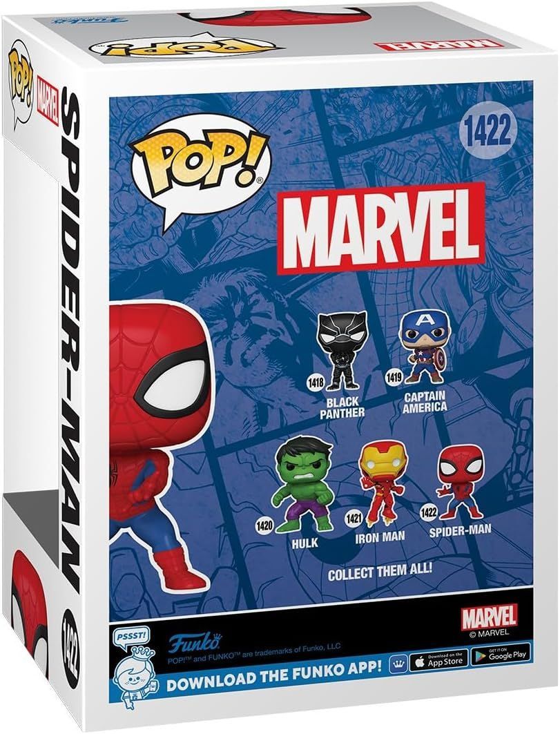 マーベル スパイダーマン フィギュア Funko POP! Marvel New Classics