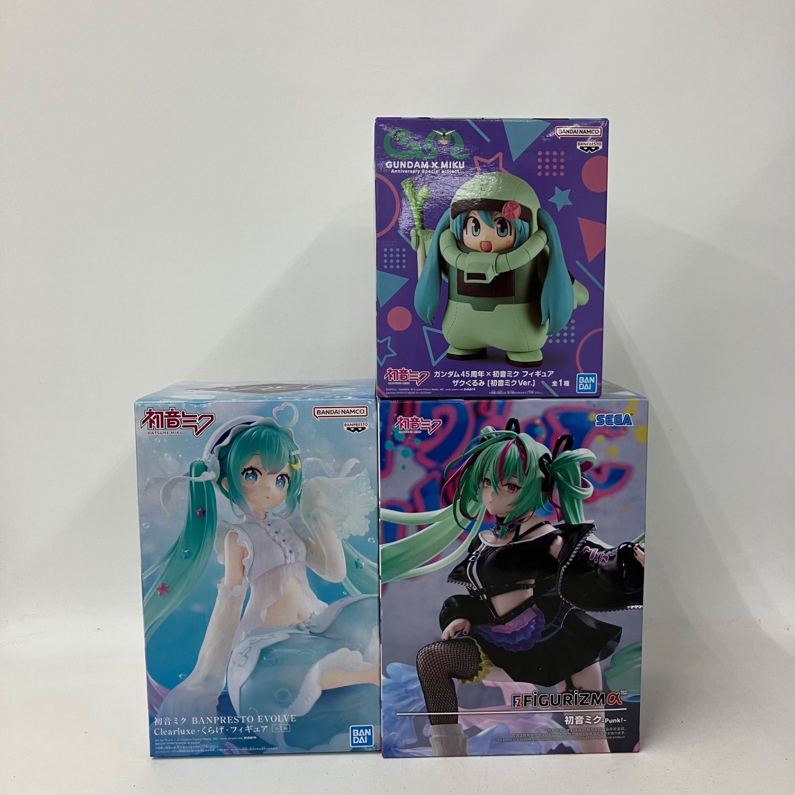 未開封 初音ミク FiGURiZMα 初音ミク punk 他フィギュア 6個セット