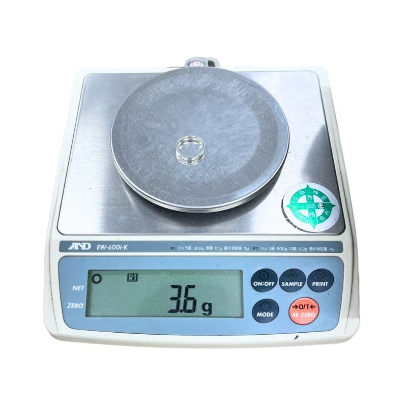 Tiffany & Co. ティファニー ナローリング シルバー Ag925 6号 3.6g