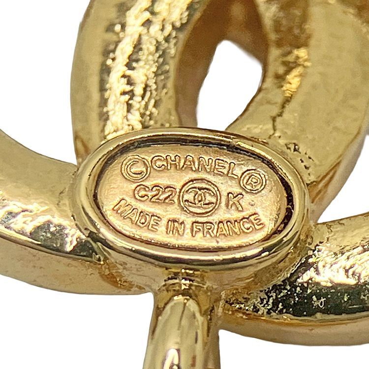 CHANEL シャネル 22年 秋冬コレクション ココマーク ドロップ ストーン