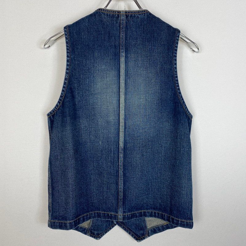 中古品】 CALEE キャリー DENIM VEST MADE IN JAPAN デニムベスト