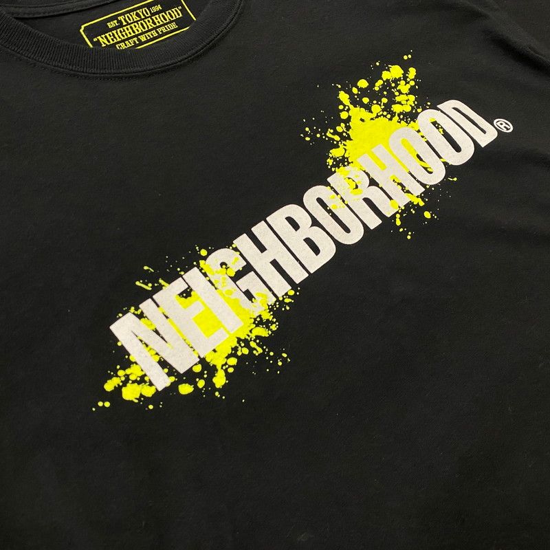 中古品】 NEIGHBORHOOD ネイバーフッド LOGO S/S T-SHIRT MADE IN