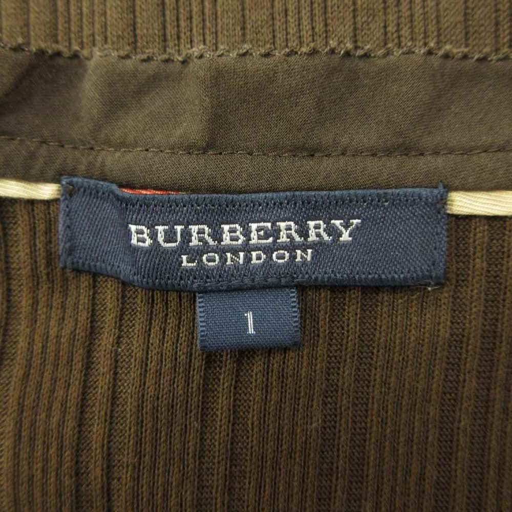 バーバリー ロンドン BURBERRY LONDON Tシャツ カットソー リブ 半袖