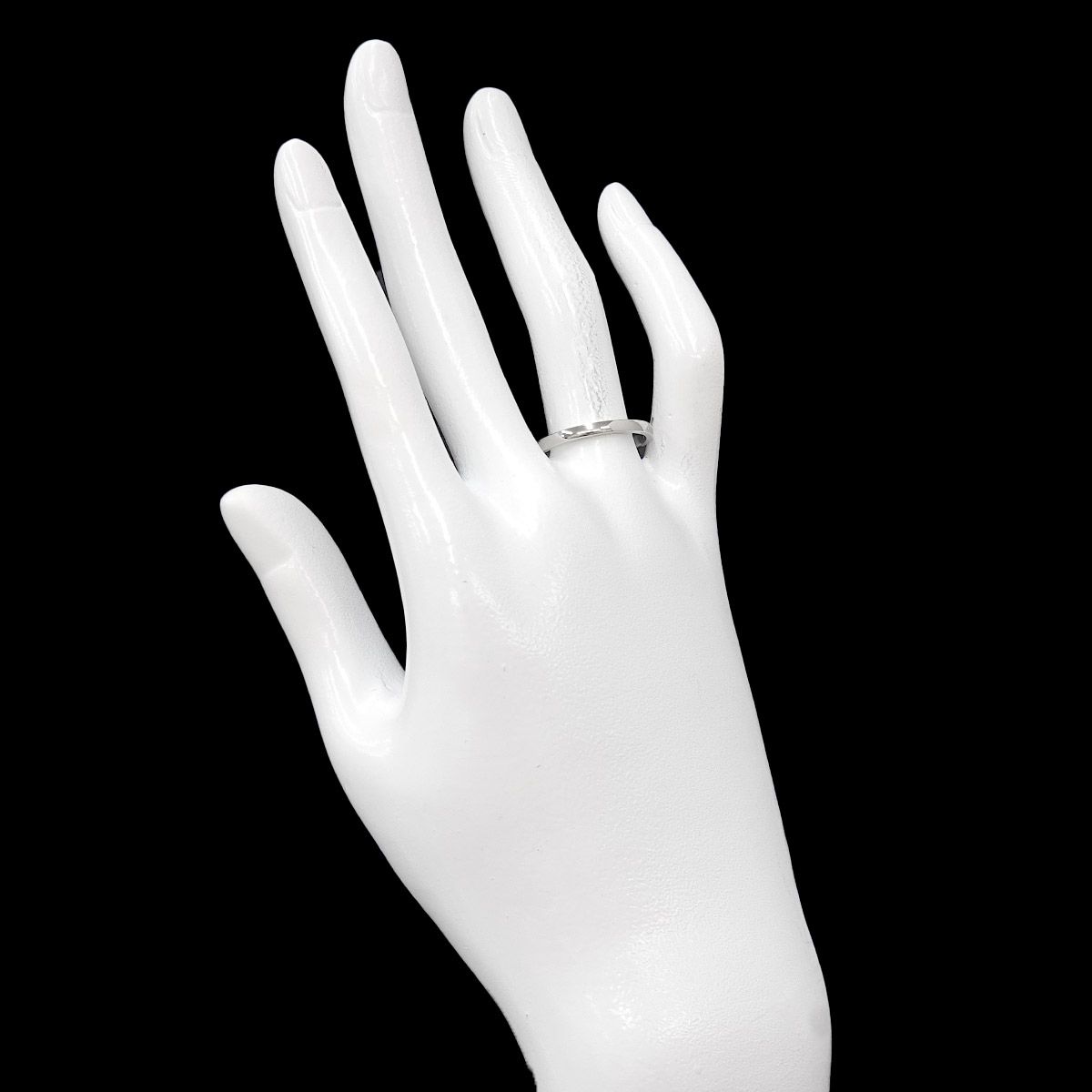 カルティエ Cartier バレリーナ #56 リング 幅2mm Pt プラチナ 指輪