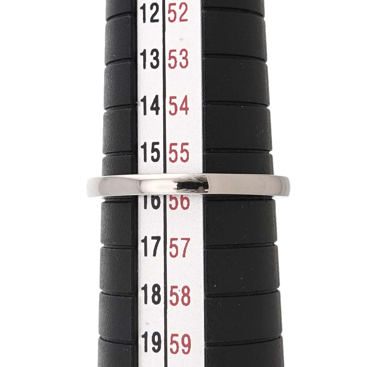 カルティエ Cartier バレリーナ #56 リング 幅2mm Pt プラチナ 指輪