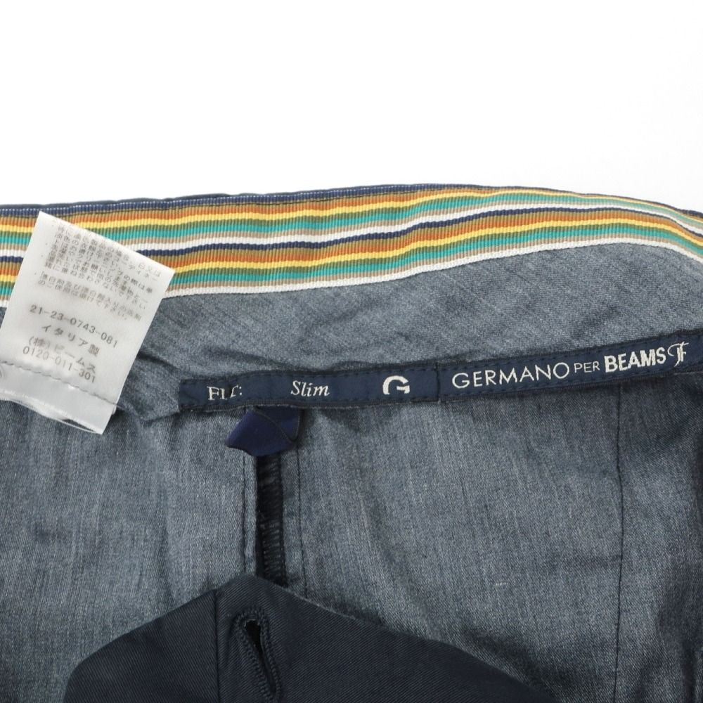 中古】ジェルマーノ GERMANO BEAMS F別注 ストレッチ コットン