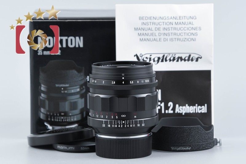 【中古】Voigtlander フォクトレンダー NOKTON 35mm f/1.2 Aspherical 元箱付き
