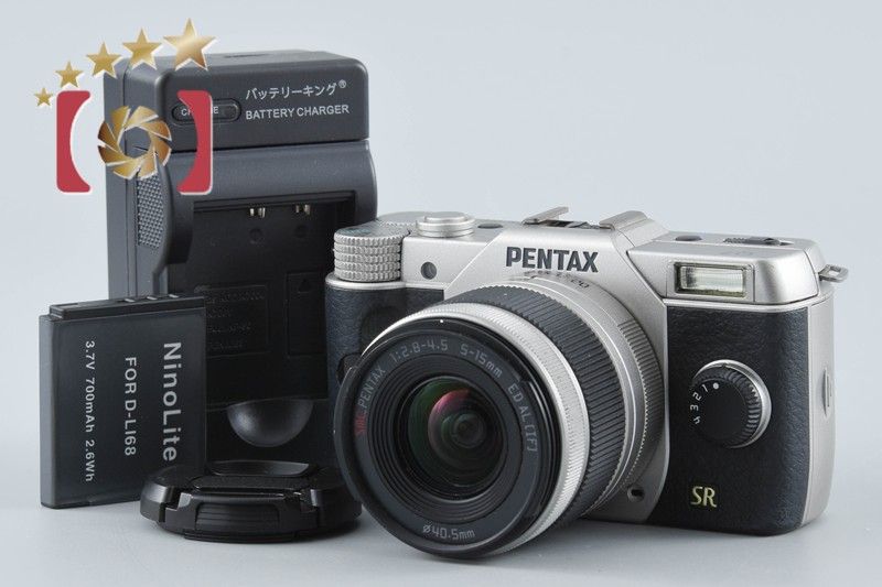 中古】PENTAX ペンタックス Q7 ズームレンズキット シルバー