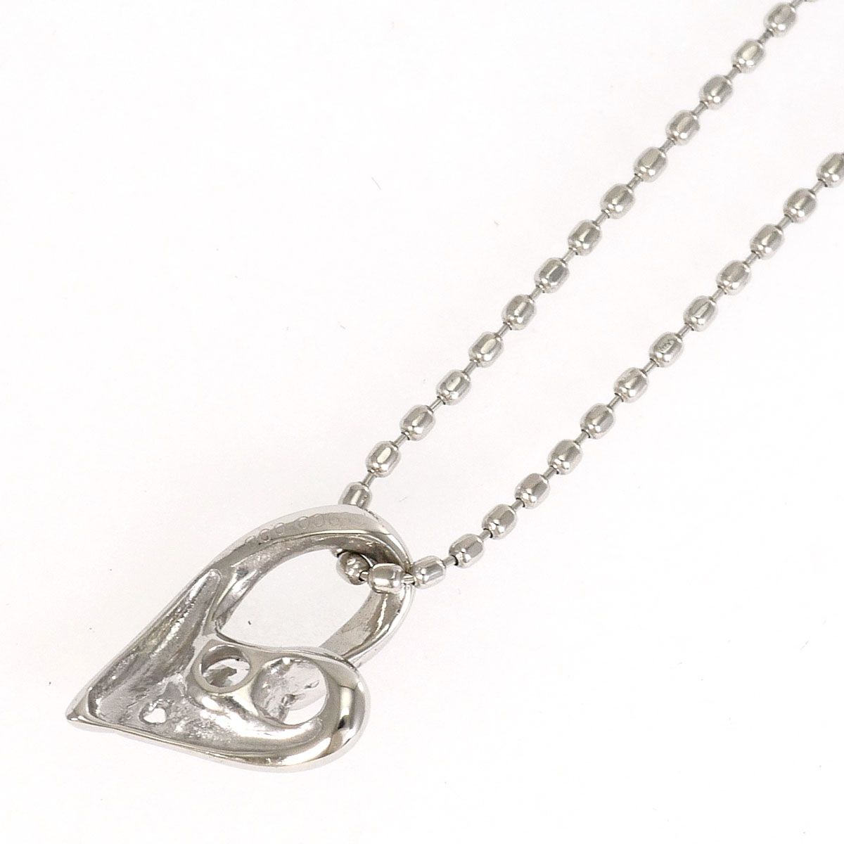 PT900/プラチナ PT850/プラチナ ネックレス ダイヤモンド 0.08ct 総