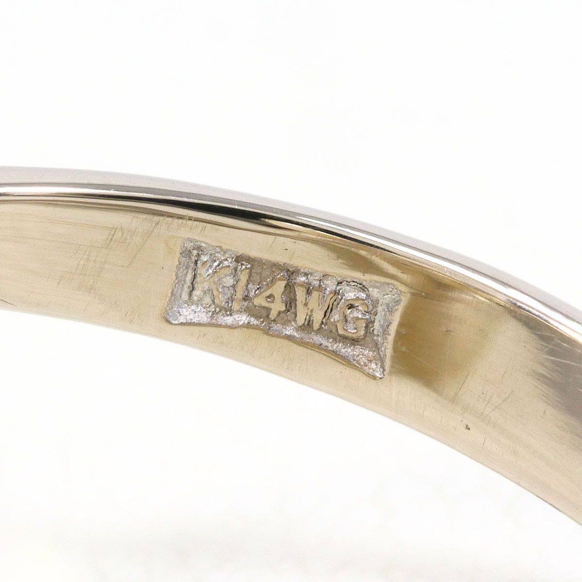 K14WG リング・指輪 13号 パール（真珠） 総重量約4.7g - メルカリ