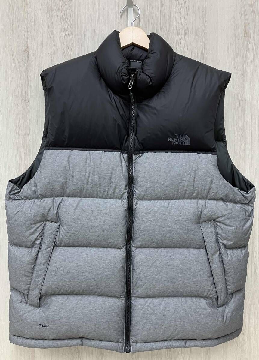 THE NORTH FACE/ザ ノースフェイス/ダウンベスト/NF00C760/XLサイズ/ブラック/グレー
