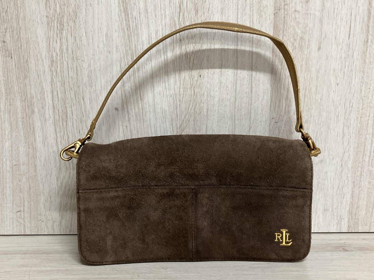RALPH LAUREN ラルフローレン ショルダーバッグ スエード ブラウン 7,855円