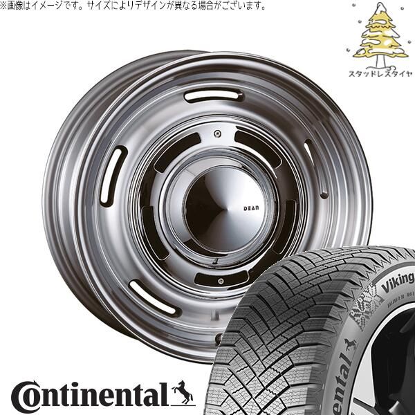 インプレッサ 205/50R17 スタッドレスタイヤ ホイール 4本セット | コンチネンタル バイキングコンタクト エイト × クリムソン ディーン クロスカントリー バーニッシュグレー 17インチ 7.0J +40 5穴100