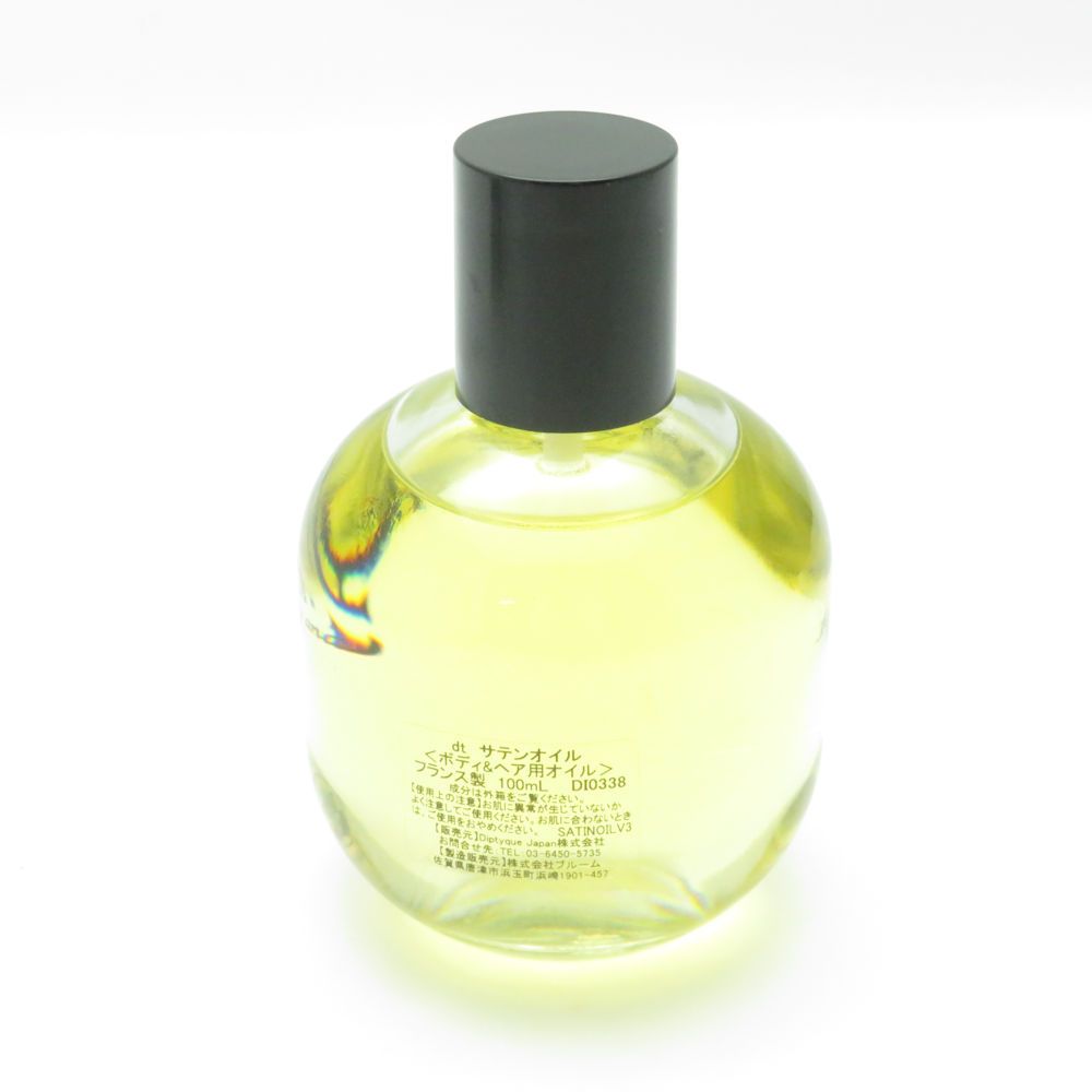 美品 diptyque ディプティック サテンオイル ボディ＆ヘア用オイル