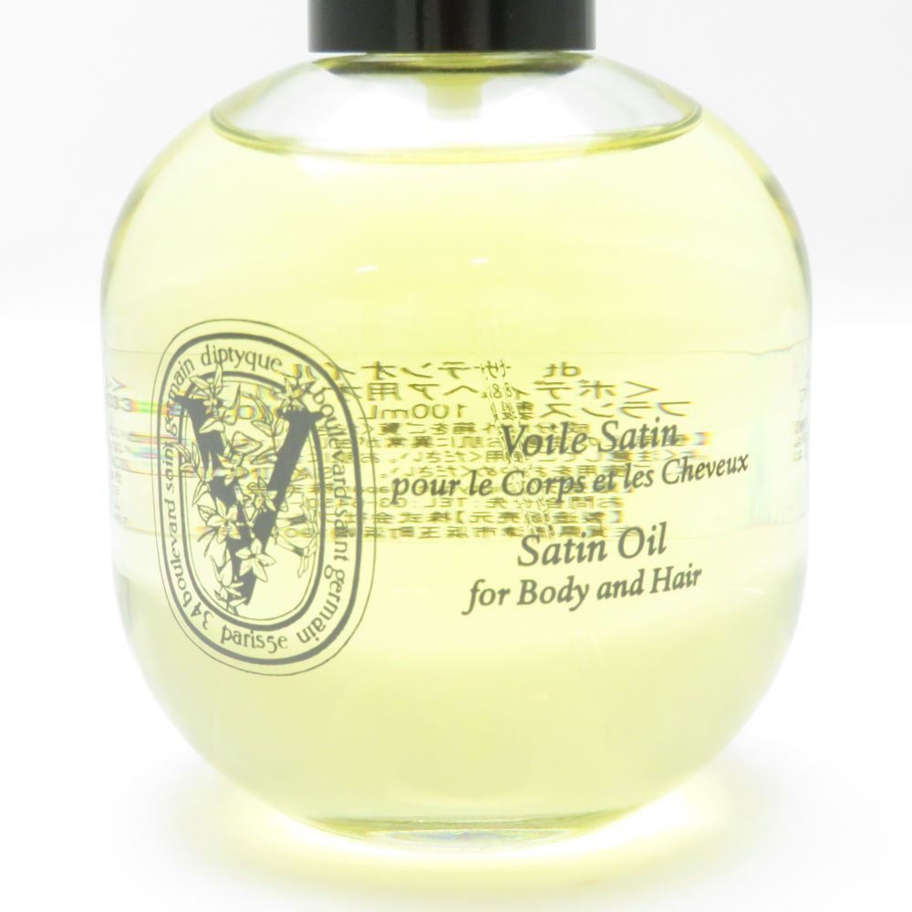 美品 diptyque ディプティック サテンオイル ボディ＆ヘア用オイル