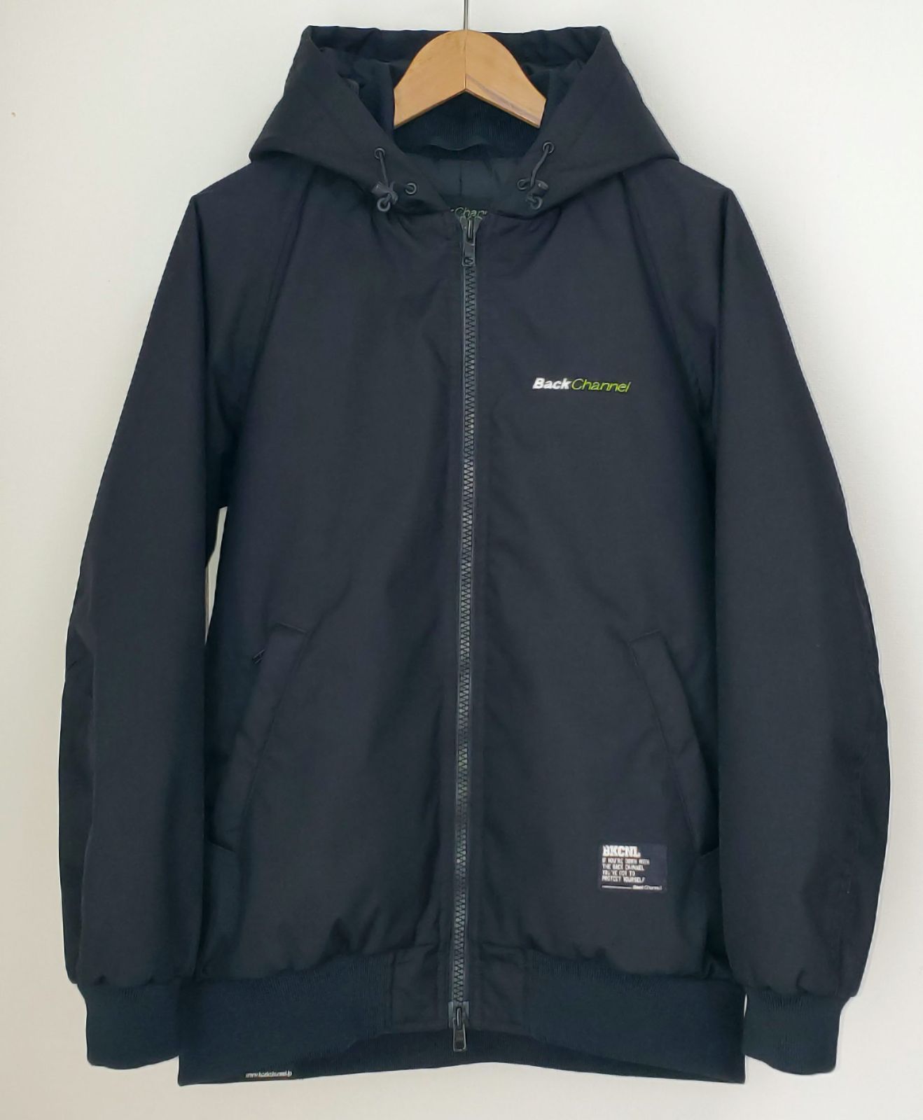 Back Channel バックチャンネル□美品 2020年 CORDURA NYLON HOODED 撥