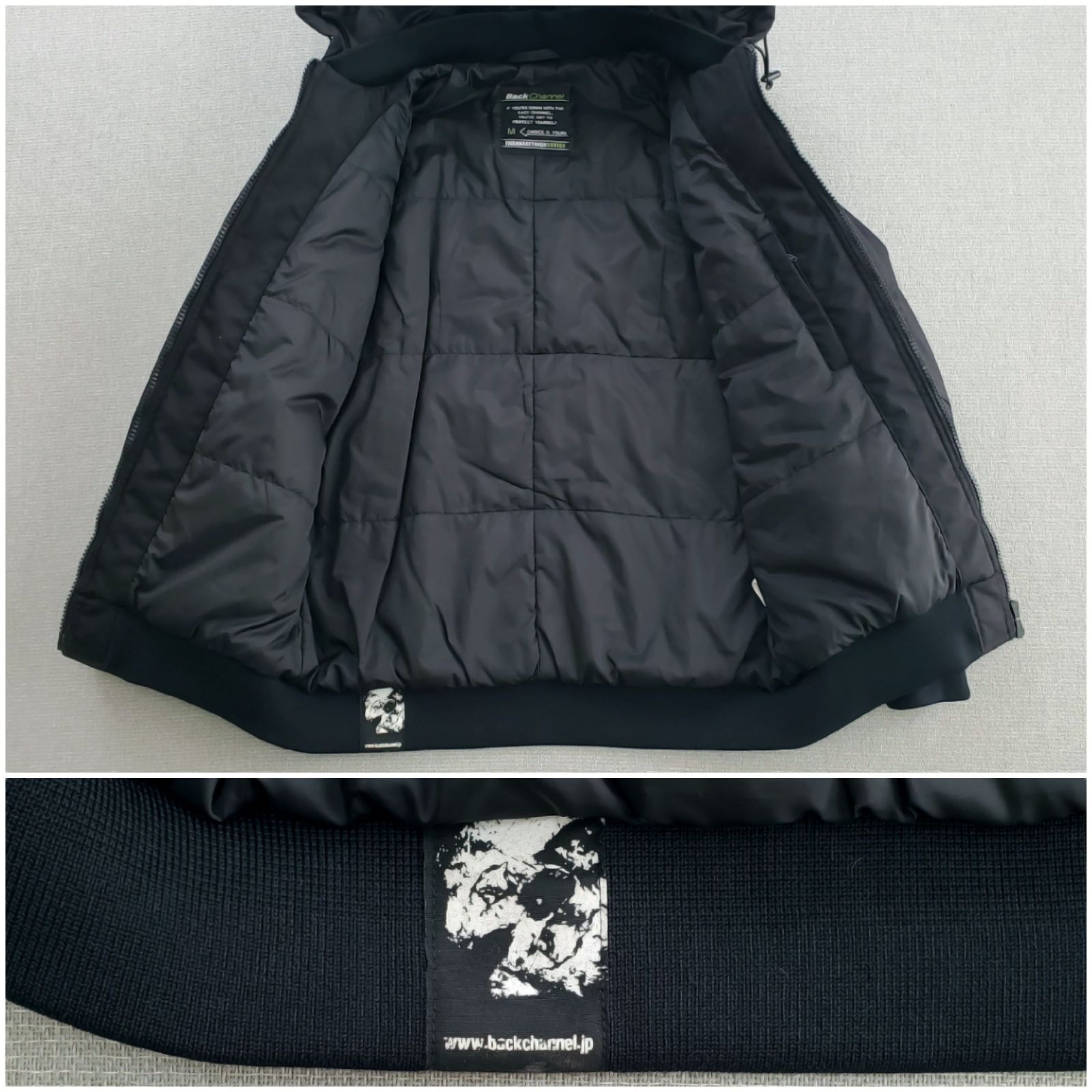 Back Channel バックチャンネル□美品 2020年 CORDURA NYLON HOODED 撥
