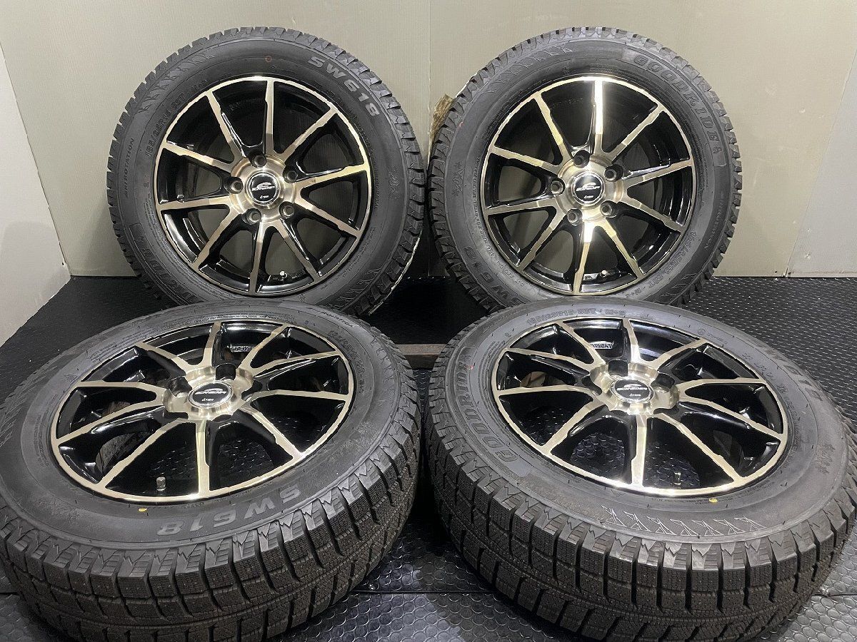 タイヤ新品【GOODRIDE SW618 185/65R15 88T】スタッドレス【A-TECH