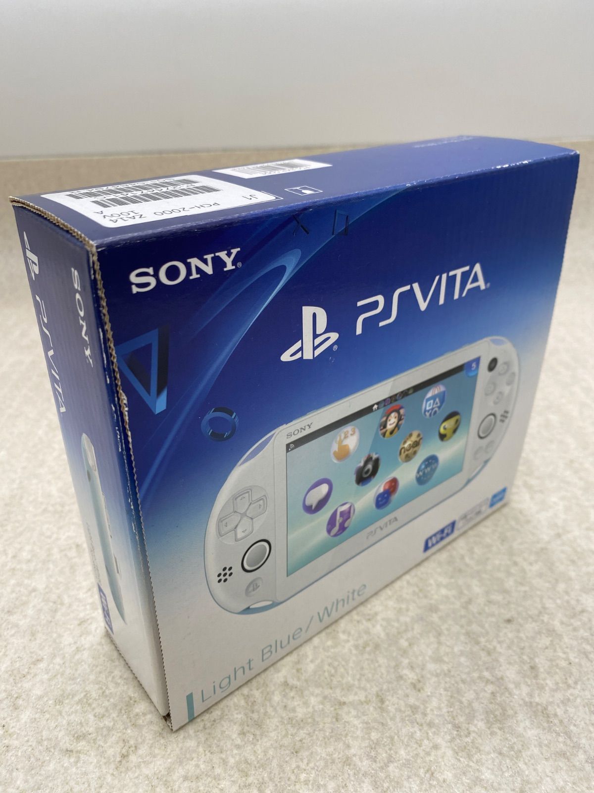 ◇PlayStation Vita本体 Wi－Fiモデル ライトブルー／ホワイト