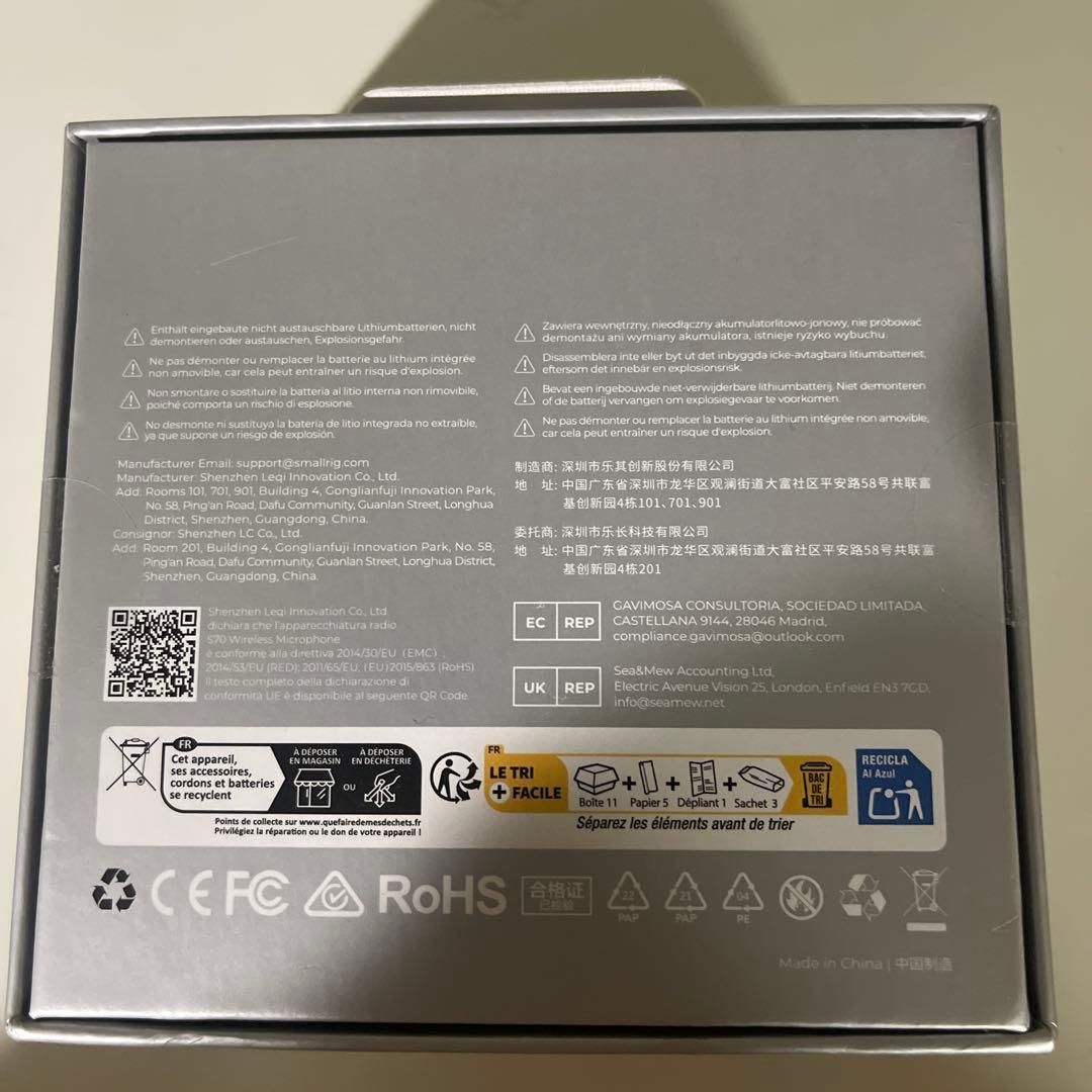 SmallRig ワイヤレスマイクシステム 新品 SmallRig ワイヤレスマイクシステム 新品 - メルカリ
