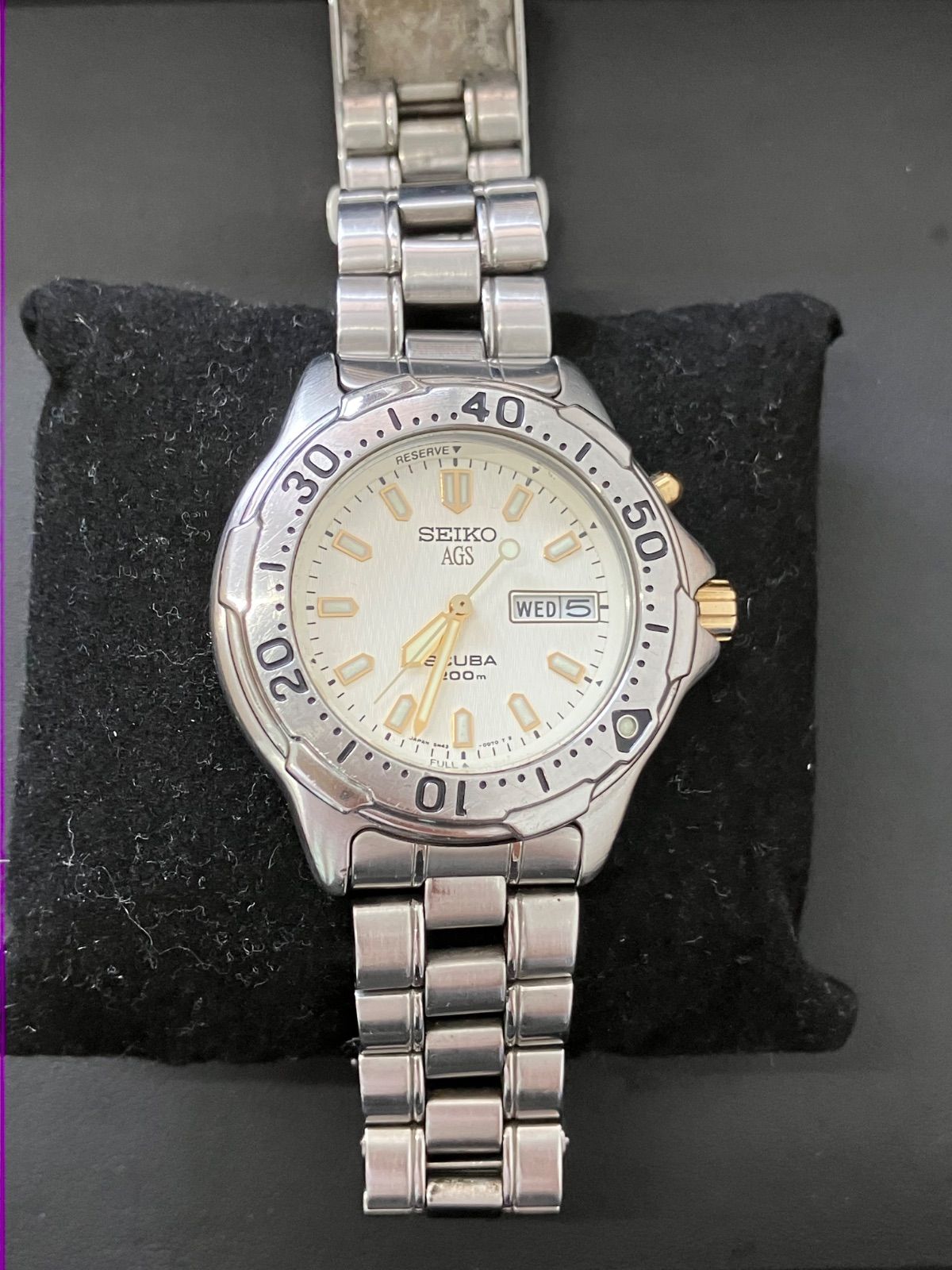SEIKO / セイコー】AGS スキューバ 200m（デイデイト） - メルカリ