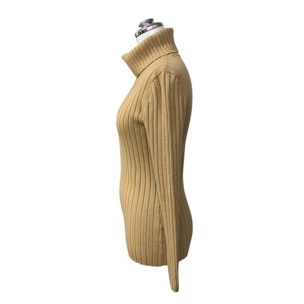 ◇ クレージュ Courreges セーター タートルネック 長袖 リブニット