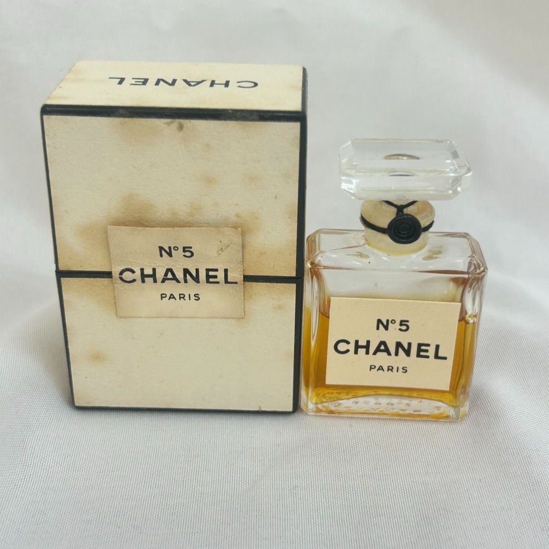 希少 CHANEL N°5 EXTRAIT T.T.P.M.ヴィンテージ香水箱付 R【希少ヴィンテージ】CHANEL N°5 EXTRAIT T.T.P.M. 7ml シャネル No.5