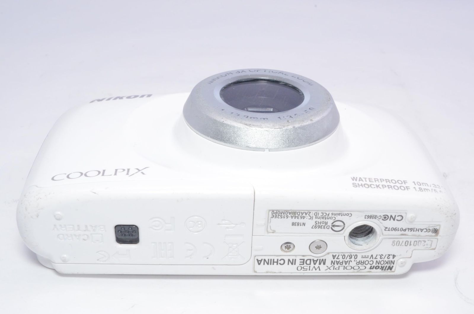 Nikon COOLPIX W150 ホワイト 防水デジタルカメラ - メルカリ