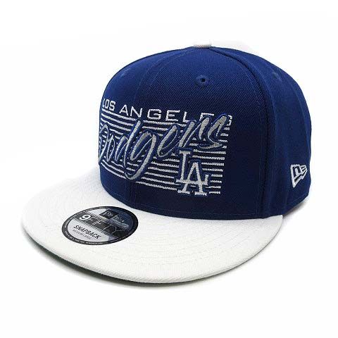 NEW ERA NEW ERA 9FIFTY LOSDOD Q222 SCRIPT BLOCK M.A.A.D CITY Los Angeles Dodgers Snapback Cap Hat M/L Beautiful