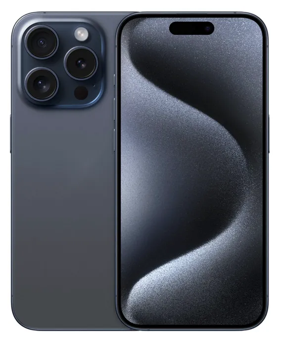 バッテリー100%】 iPhone15Pro ブルーチタニウム 128GB 中古・整備済