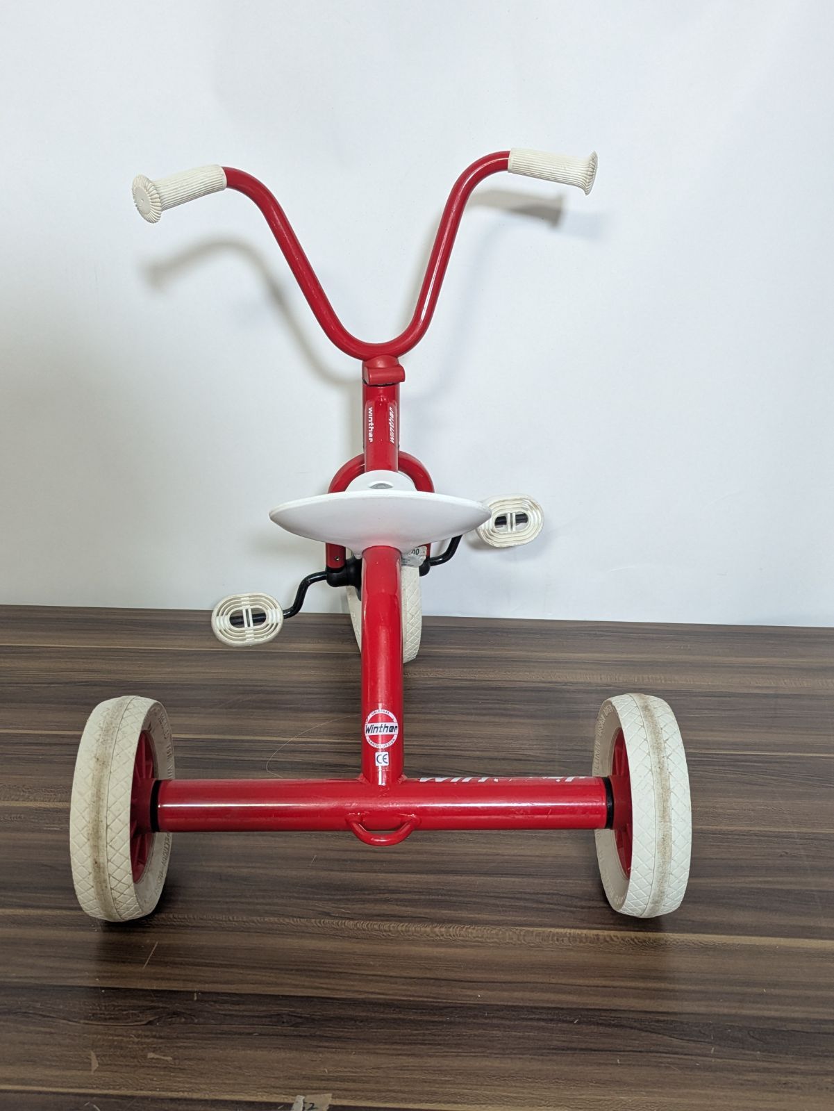 最終値下！高級品！winther 赤白　三輪車 Winther ウィンザー 子供用 三輪車 レッド ホワイト