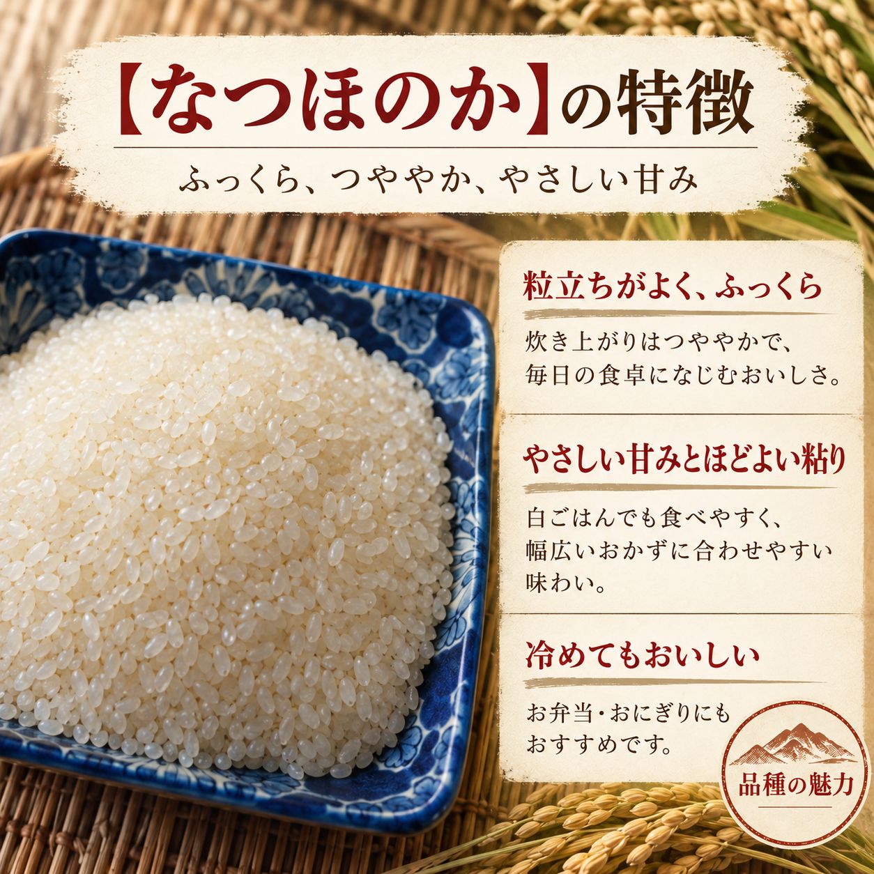 予約販売】長崎県雲仙産 なつほのか 白米 10kg - メルカリ
