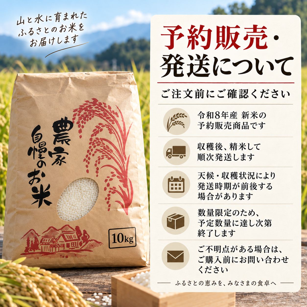 予約販売】長崎県雲仙産 なつほのか 白米 10kg - メルカリ