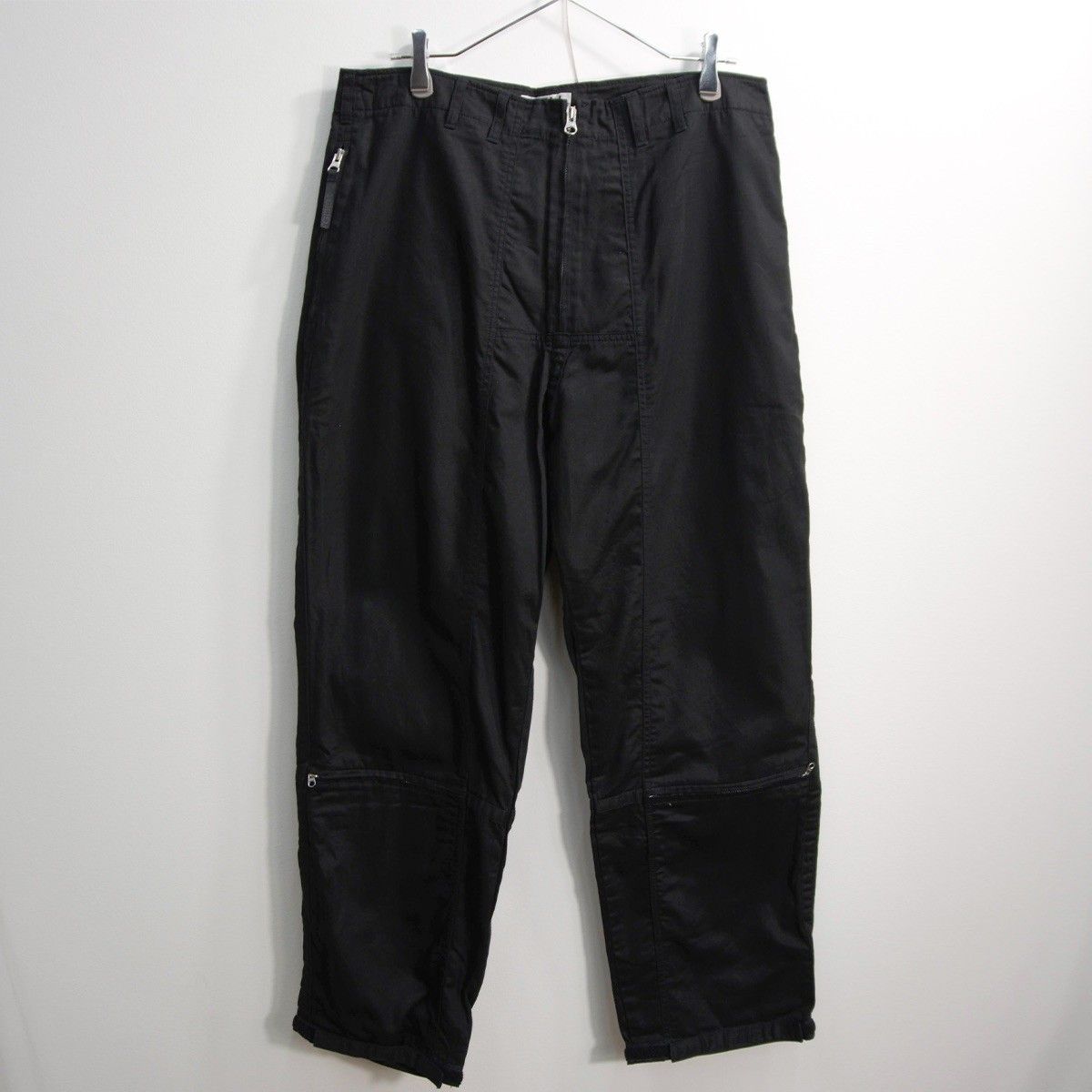 美品】GOOD ENOUGH【ジップ フライト パンツ】 L グッドイナフ