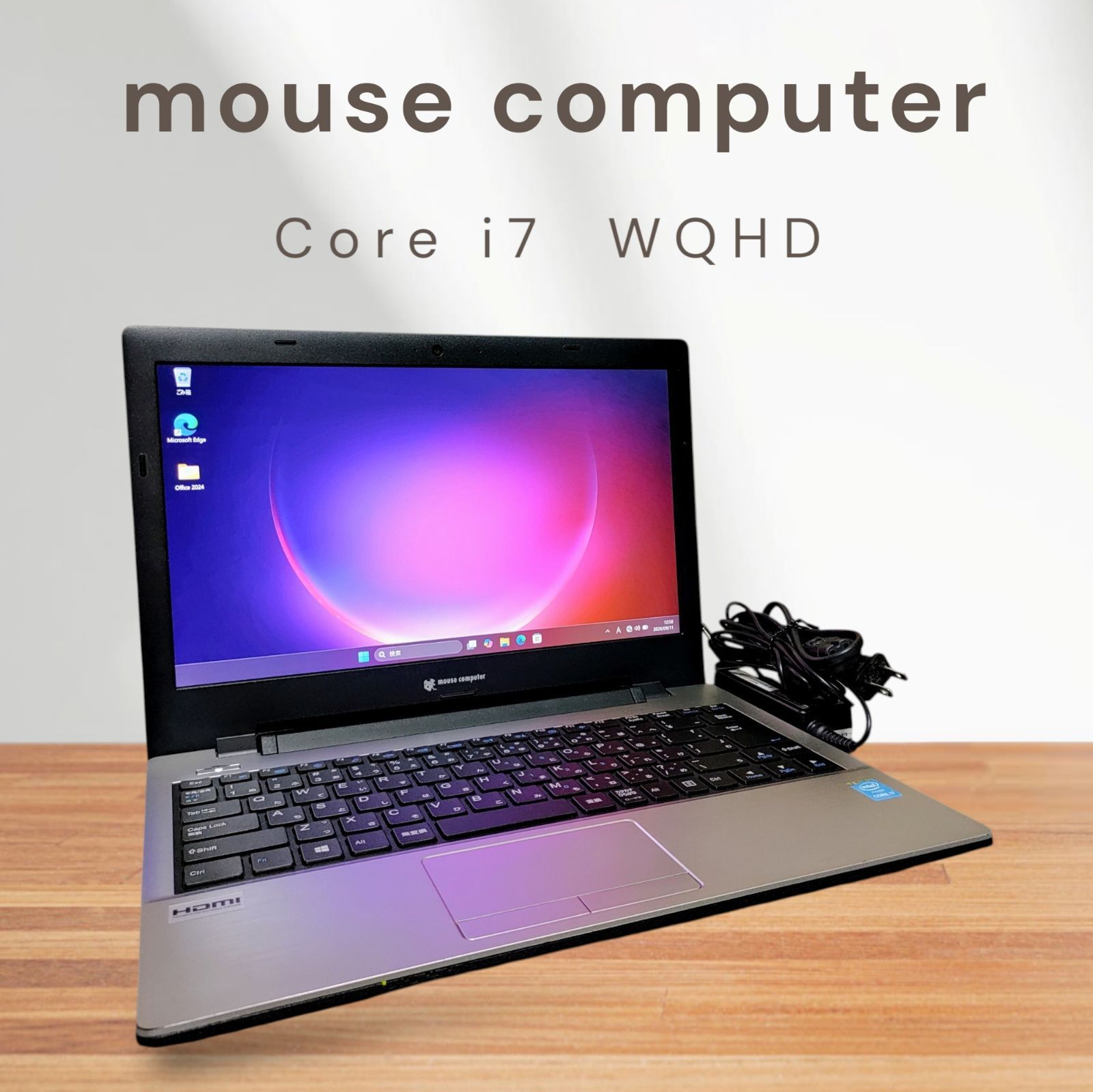 mouse computer ノートPC Corei7 16GB/SSD500GB WQHD - メルカリ