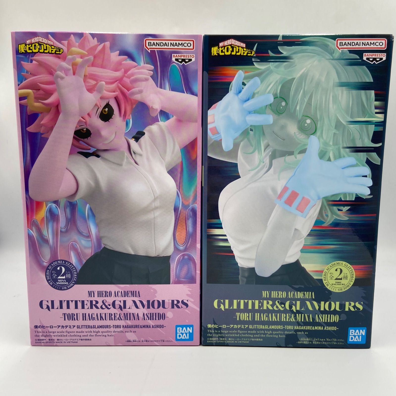 僕のヒーローアカデミア GLITTER & GLAMOURS 葉隠透 芦戸三奈 僕のヒーローアカデミア 2点セット GLITTER＆GLAMOURS 葉隠透 芦戸三奈