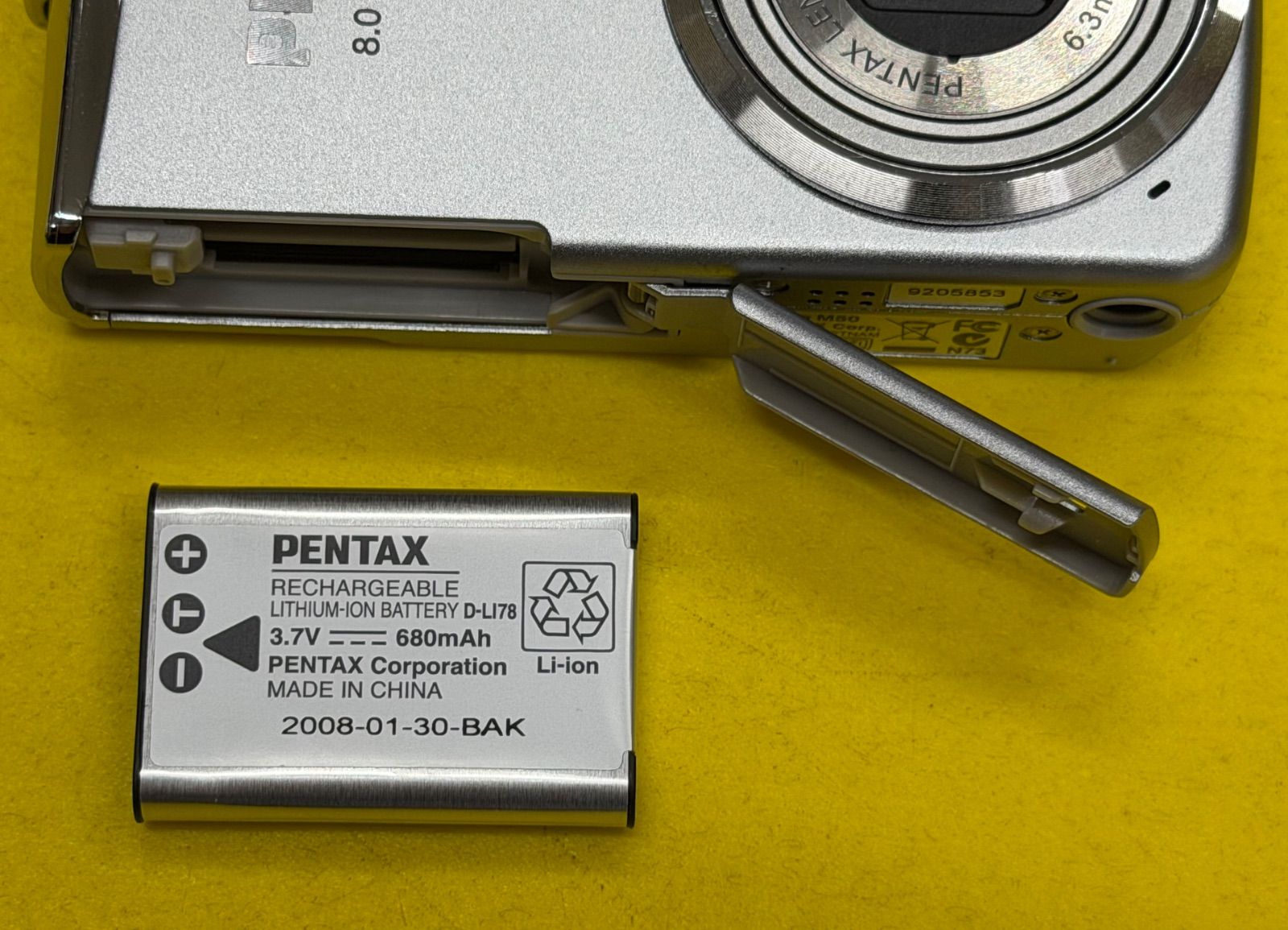 稼働未確認】PENTAX Optio M50 デジタルカメラ 本体のみ ジャンク