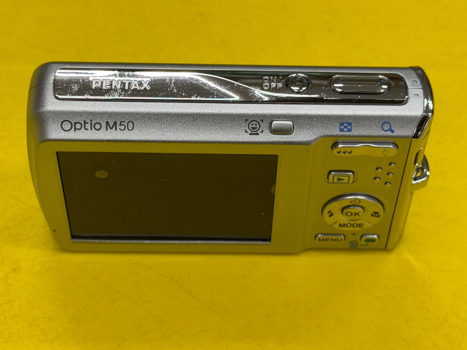 稼働未確認】PENTAX Optio M50 デジタルカメラ 本体のみ ジャンク