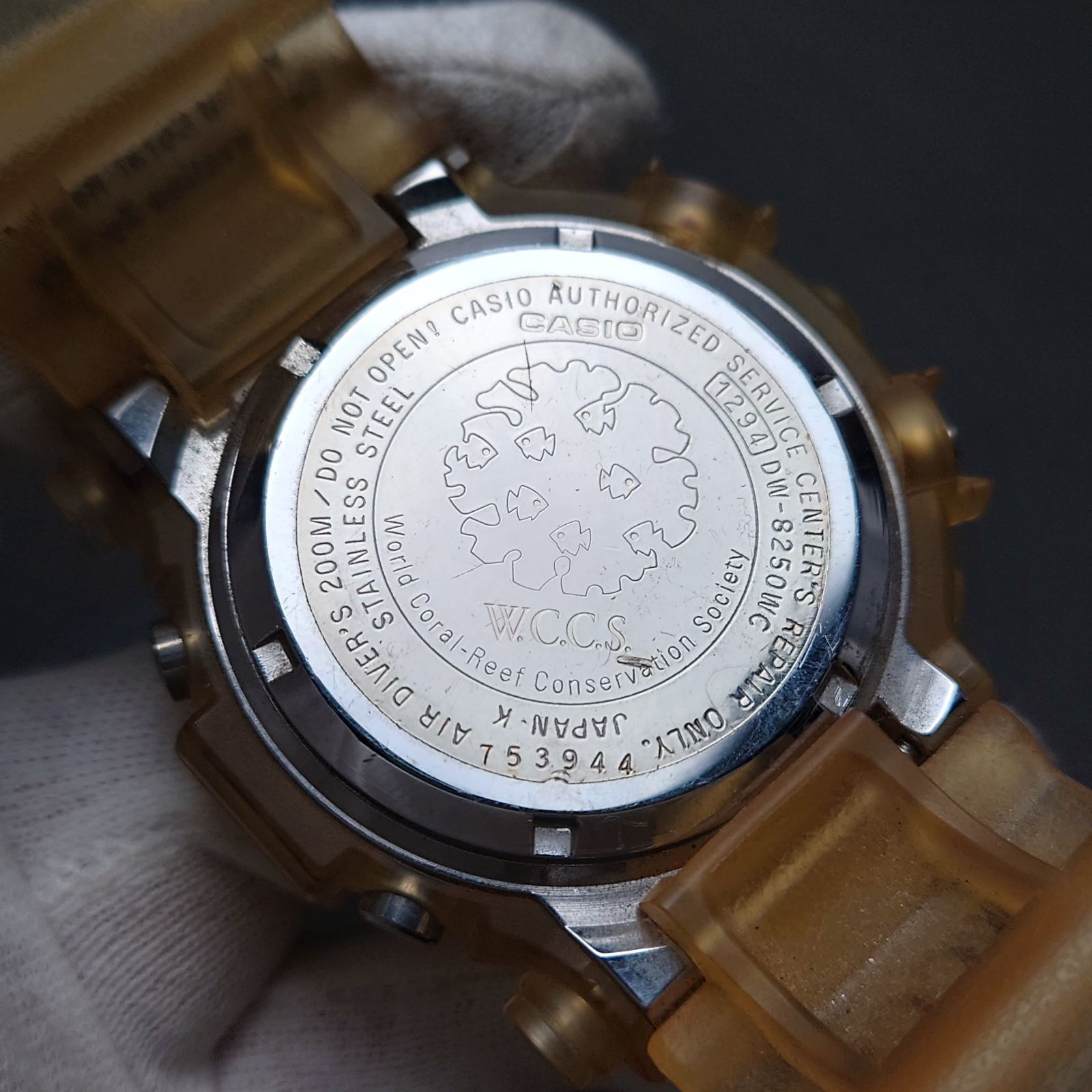 稼働品 G-SHOCK ジーショック DW-8250WC フロッグマンW.C.C.S. メンズ