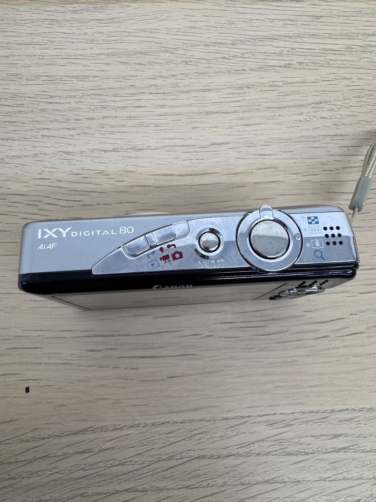 ☆【動作未確認】Canon キヤノン IXY DIGITAL 80 PC1147 シルバー