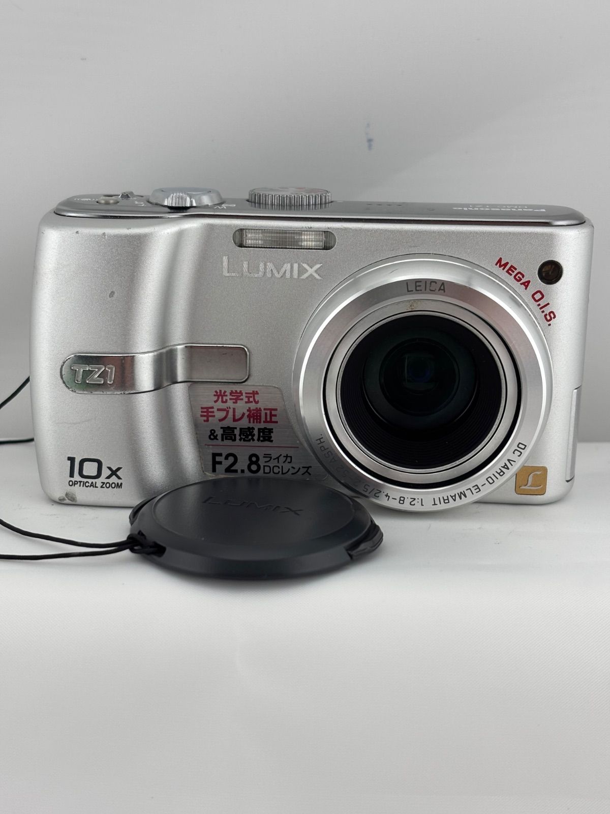 227【動作品】 Panasonic LUMIX DMC-TZ1 シルバー パナソニック