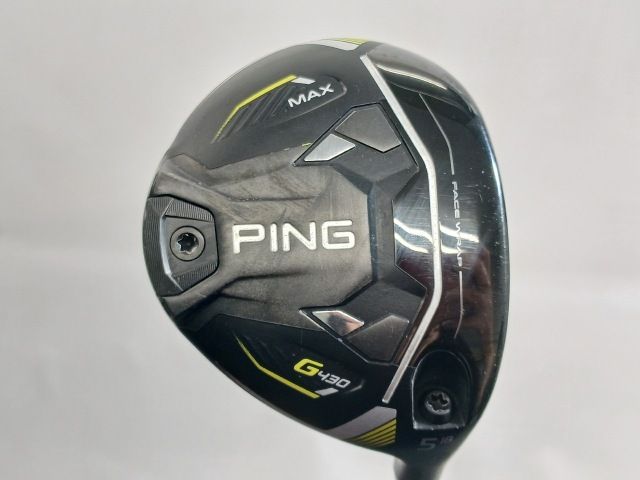中古】フェアウェイウッド ピン PING 5W G430 MAX ALTA J CB BLACK(JP