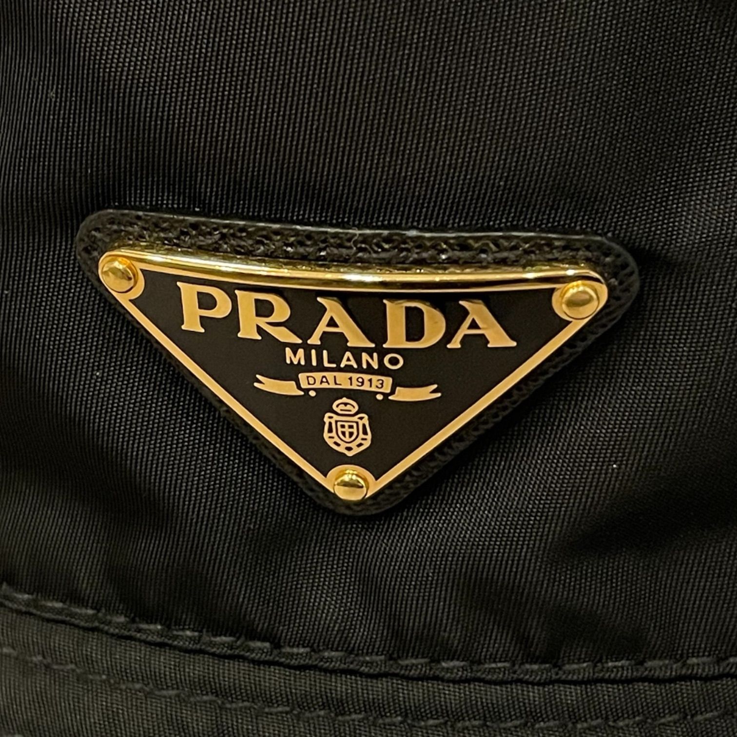 美品】PRADA プラダ バケットハット RFID ICチップM 58cm