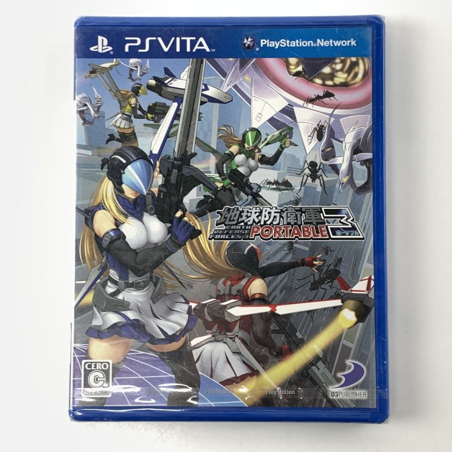PSV 地球防衛軍3 PORTABLE PS Vitaソフト(未開封品) ネコポス