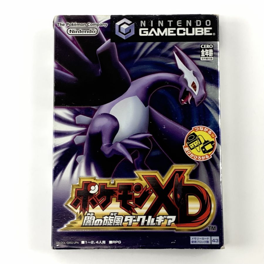 中古】 GC ポケモンXD 闇の旋風(かぜ) ダーク・ルギア ゲームキューブ