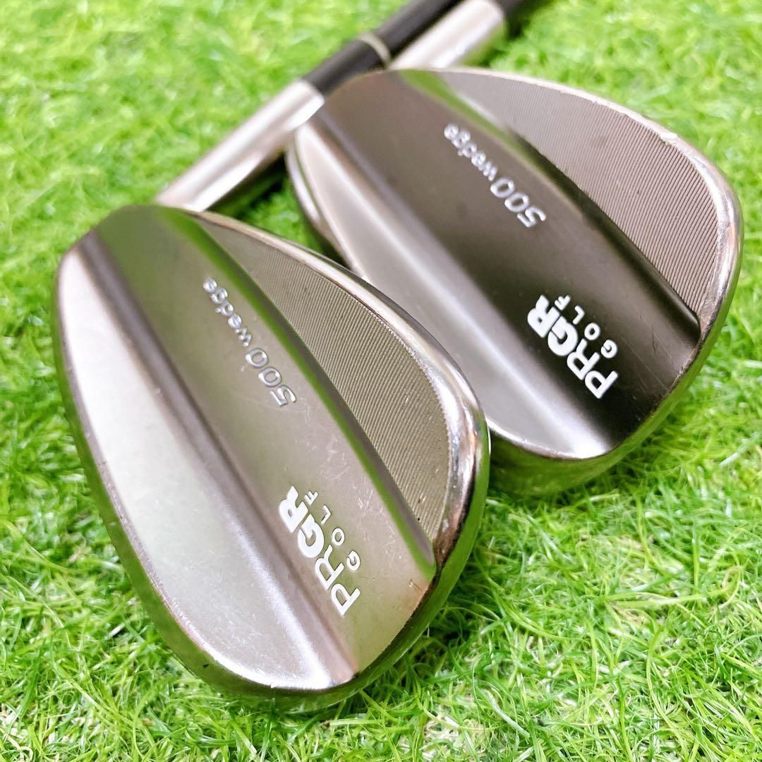 名器 プロギア 500 wedge ウェッジ 2本セット 52° 57° - メルカリ