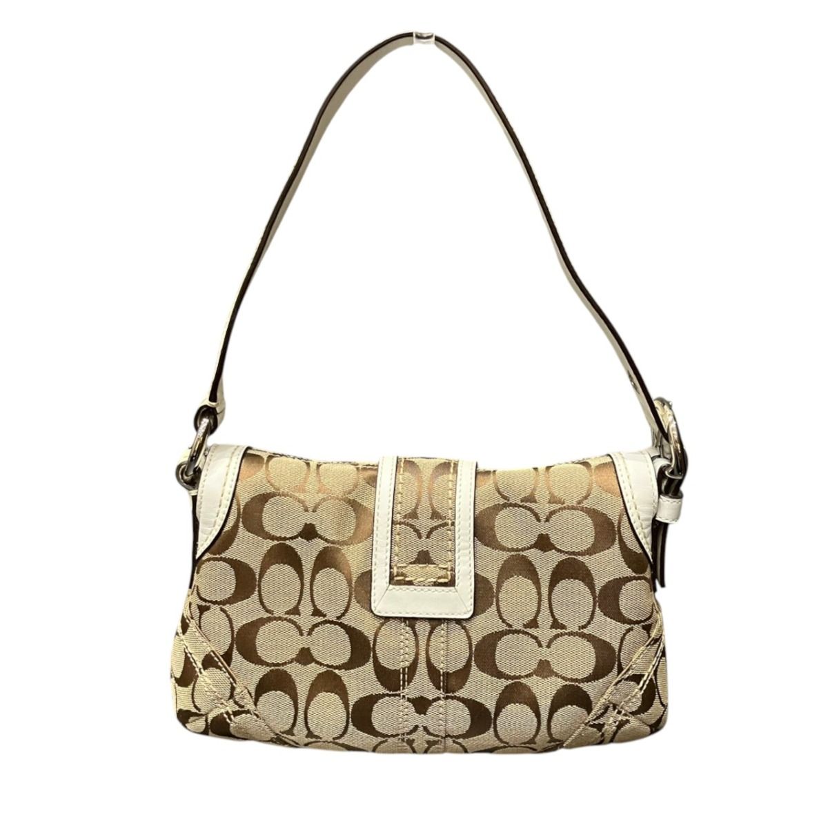 コーチ COACH ソーホーシグネチャー スモールフラップ シグネチャー