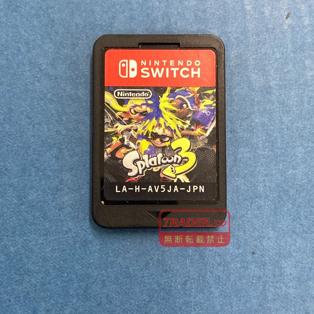 02w25028 Nintendo switch スイッチソフト スプラトゥーン3 ※ソフト