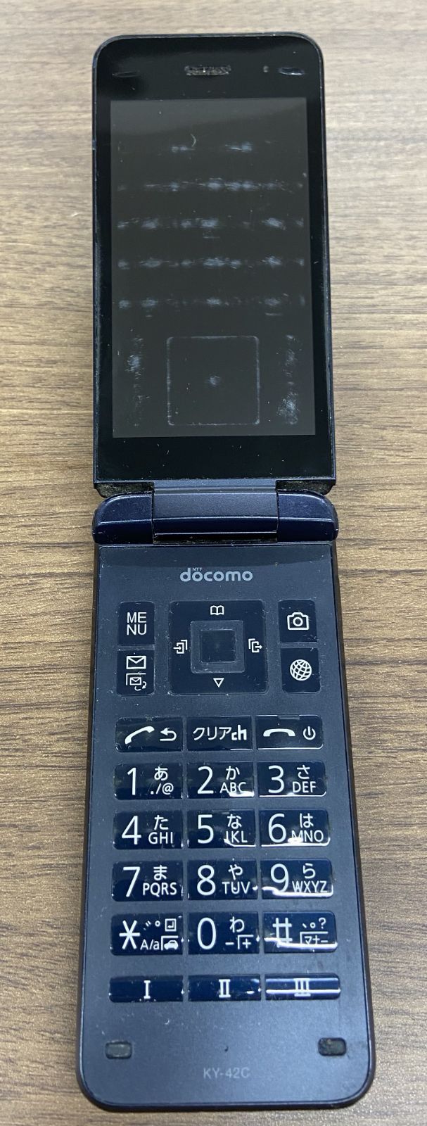 docomo DIGNOケータイ KY-42C ブラック 中古 - メルカリ